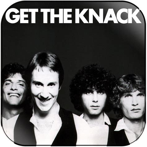 The Knack Get The Knack Album Cover Sticker