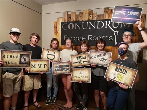 Conundrum Escape Rooms – Arvada and Lakewood, CO