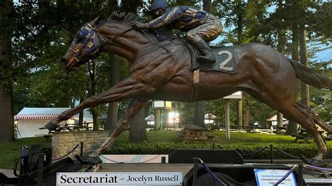 Secretariat statue is unveiled at the Saratoga Race Course - WRGB | Patungan Aja