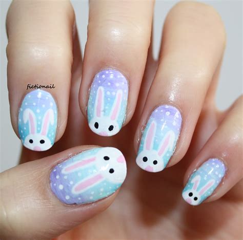 Cute Easter Bunny Nails