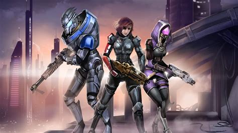 Mass Effect Characters, Mass, Effects, Characters (1920x1200) - Desktop & Mobile Wallpaper