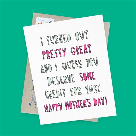 12 Funny Mother's Day Cards To Make Mom Giggle