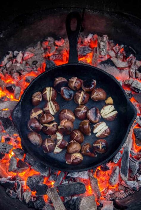 Roasted Chestnuts Over an Open Fire - Holiday Appetizer - Vindulge