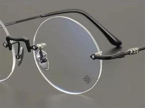 Black Rimless Round Glasses Steve Jobs Style Circle Eyeglass - Etsy