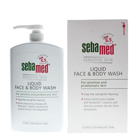 Sebamed Liquid Face & Body Wash for Sensitive and Problematic Skin 1000ml/33.8oz - Walmart.com ...