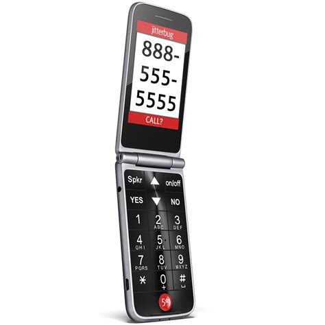 GreatCall Jitterbug Flip Easy-To-Use Cell Phone for Seniors - Techlogica Web