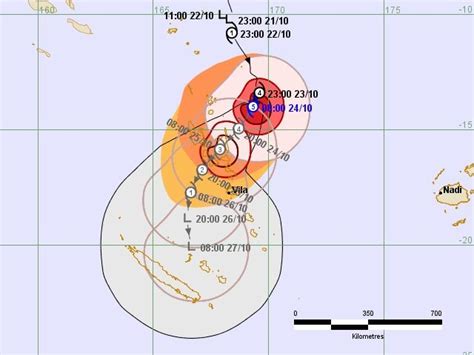 Vanuatu cyclone Lola upgraded to category five as tropical storm season starts early in the ...