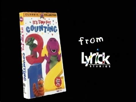 Opening and Closing to Barney: It's Time for Counting (1998 Lyrick Studios VHS) | Custom And ...