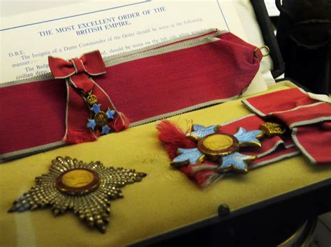 Order of the British Empire - Dame Commander set of insignia belonged to Agatha Christie ...