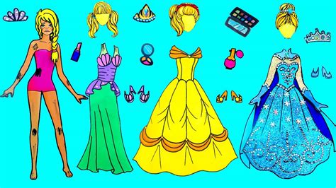 Cinderella Paper Dolls