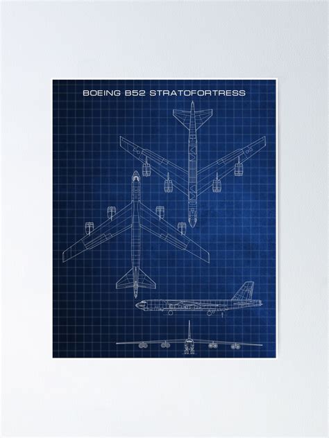 "Boeing B52 Stratofortress" Poster for Sale by Edpod | Redbubble