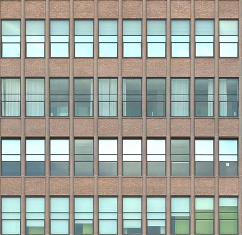 HighRiseResidential0062 - Free Background Texture - building facade office highrise modern brown ...