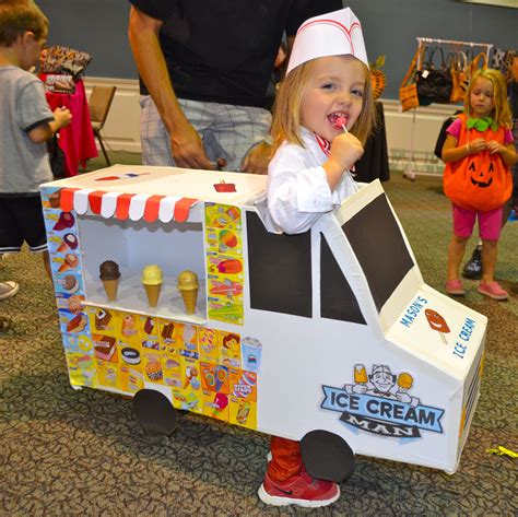 Ice Cream Man!! Cardboard Box Car, Cardboard Box Crafts, Vans For Kids, Diy For Kids, Ambulance ...