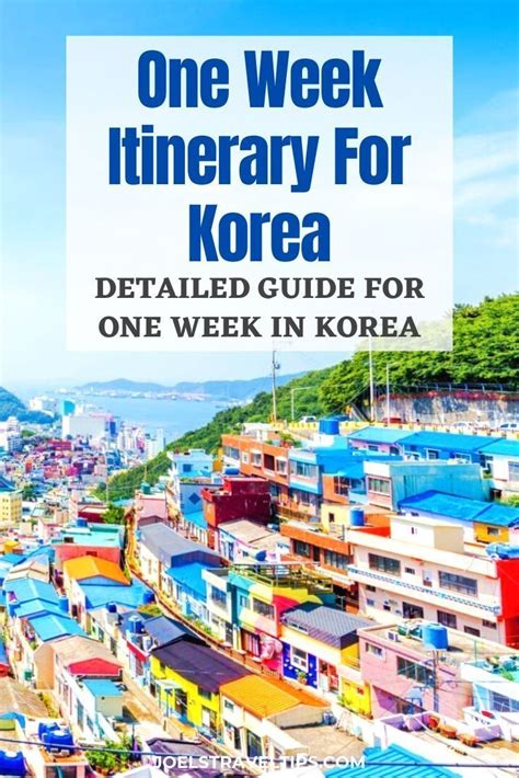 Your Ultimate One Week Itinerary For Korea: 7 Amazing Days