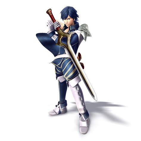 Chrom, Smash Bros Trophy Render by Nibroc-Rock on DeviantArt