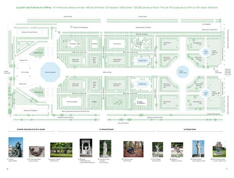 The Tuileries Garden map - Map of The Tuileries Garden (France)