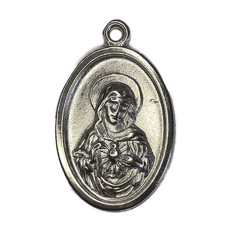 Immaculate Heart of Mary Medal (MED1-107) – Catholic Centre – Your one stop repository shop