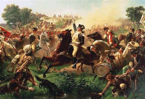 Battle of Monmouth Court House, June 28, 1778 in Monmouth, New Jersey