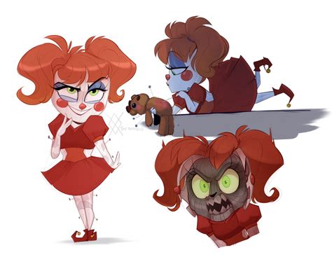 FNaF SL - Circus Baby [Concept art] by TheWandie on DeviantArt