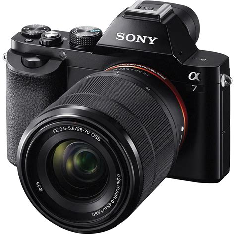 Sony Alpha a7 Mirrorless Digital Camera with FE 28-70mm ILCE7K/B