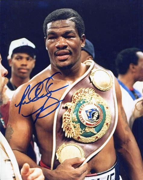 Riddick Bowe Autographed 8x10 Photo | Heavyweight boxing, Boxing history, Sports celebrities