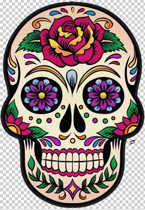 La Calavera Catrina Mexico Skull And Crossbones Day Of The Dead PNG, Clipart, Art, Bone ...