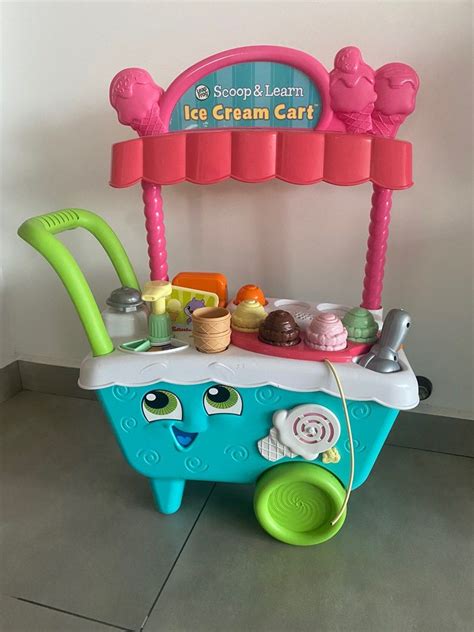 Leapfrog ice cream cart, Hobbies & Toys, Toys & Games on Carousell