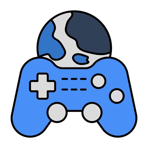 Modern design icon of global gaming 23896646 Vector Art at Vecteezy