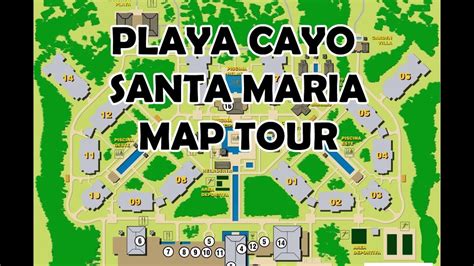 Playa Cayo Santa Maria MAP TOUR - YouTube