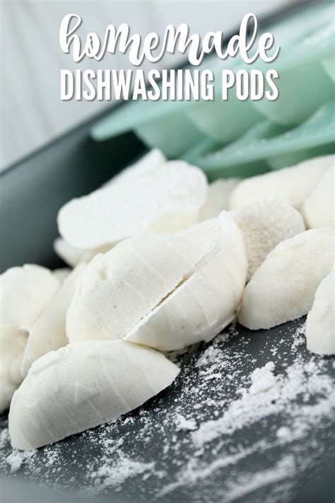 Homemade Dishwashing Pods!