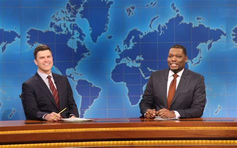 Watch Michael Che Prank Colin Jost in the Biggest Way on 'SNL' - Parade