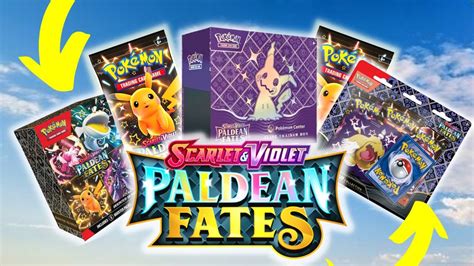 PALDEAN FATES • Pokémon’s FIRST Scarlet & Violet set of 2024 ...