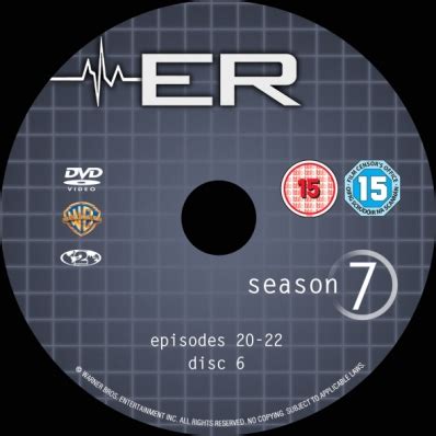 CoverCity - DVD Covers & Labels - ER - Season 7; disc 6