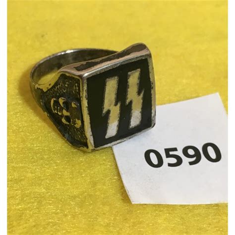 SS INSIGNIA RING MARKED G&S - 11 SZ - Kidd Family Auctions