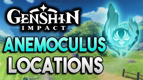 Genshin impact anemoculus map - rockstarstorm