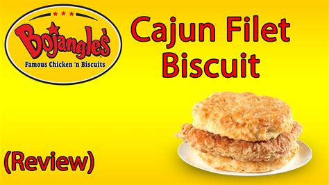 Bojangles Cajun Filet Biscuit ♦ The Fast Food Review - YouTube