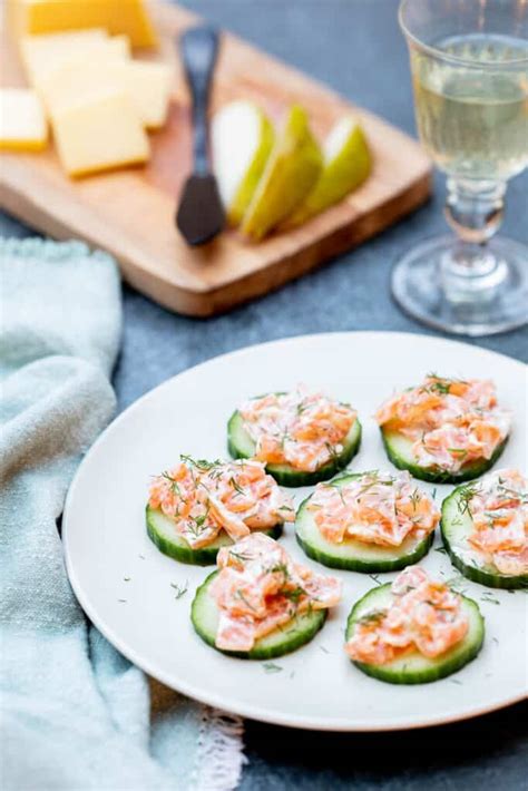 Easy Smoked Salmon Canapés - Vanilla Bean Cuisine recipes