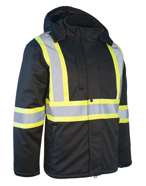 Forcefield Hi Vis Softshell Winter Safety Jacket - Rumors Safety Zone