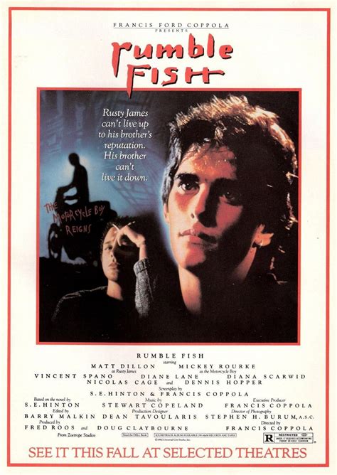 Rumble Fish (1983) - Posters — The Movie Database (TMDB)