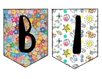 Bienvenue printable banner by Missrithenay | TPT