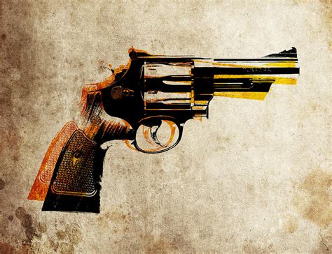 Revolver Digital Art by Michael Tompsett