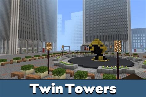 Download Twin Towers Map for Minecraft PE - Twin Towers Map for MCPE