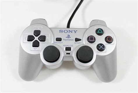 Controller | Sony PlayStation PS2 | Genuine Silver DualShock 2