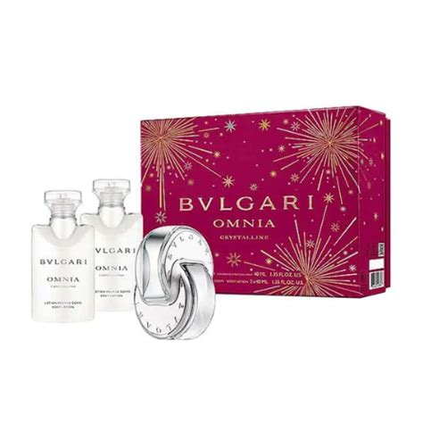 Bvlgari Omnia Crystalline Set 3Pcs | Ichiban Perfumes & Cosmetics