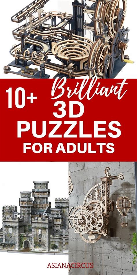 Explore the best 3D puzzles for adults and kids who love brain teasers ...