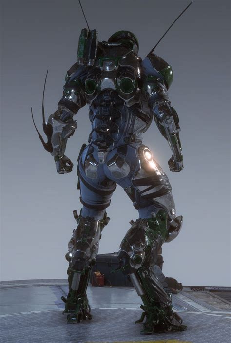 ANTHEM Store - Chitinous Armor Pack (Ranger) - Back | Anthem, Futuristic armour, Armor concept