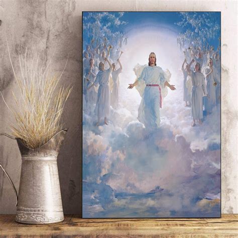 The Second Coming / Christ Pictures / Jesus Wall Art / Gift for ...