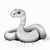 Premium AI Image  Texas Garter Snake Adorable Art Cute coloring sketch template