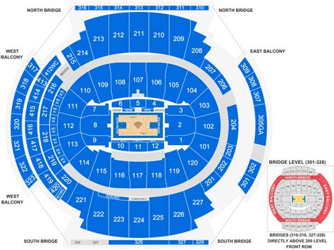 Madison Square Garden Seating Chart Knicks