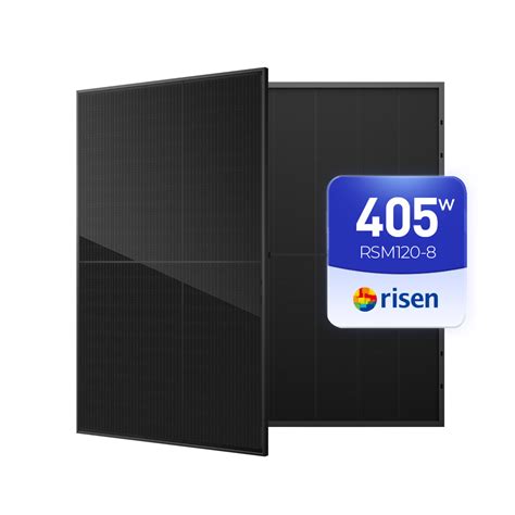 Risen Solar Panel Full Black Half Cell 385W 390W 395W 400W 405W ...